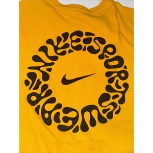 Vintage Y2K Nike The Nike Tee Nike Sportswear Men's Large Yellow Shirt Olympic